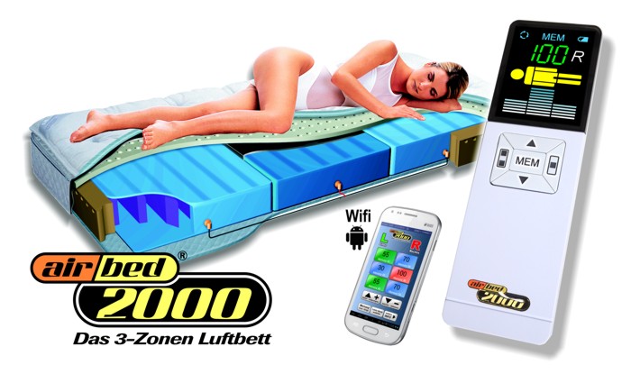 Klick = Produkte-Beschrieb airbed 2000